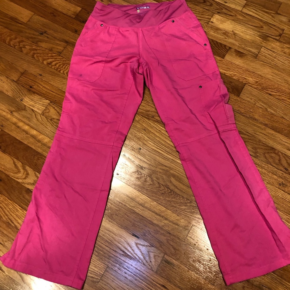 Pink scrubs